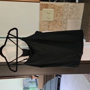 NWT Athleta Black Seascape Blousy Tankini